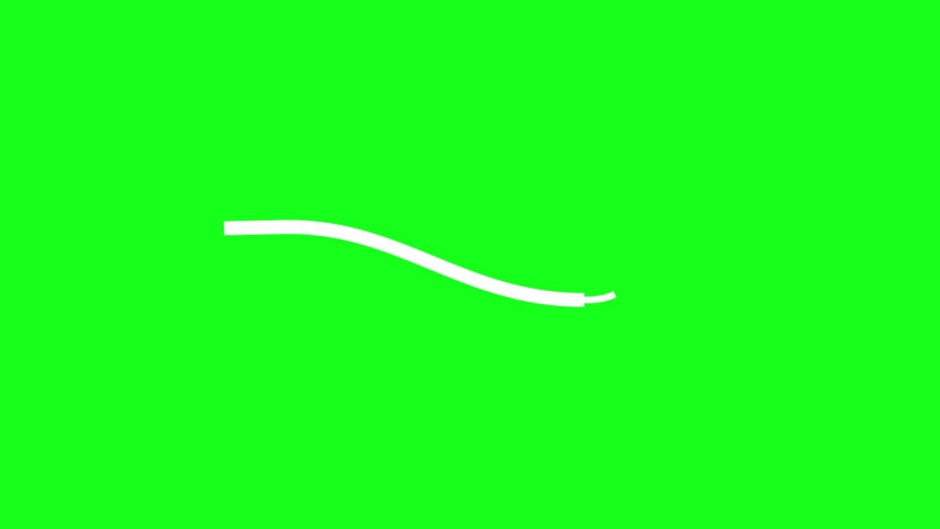 Diagonally Moving Line Animation Green Screen | Shutterstock HD Video #1093128257