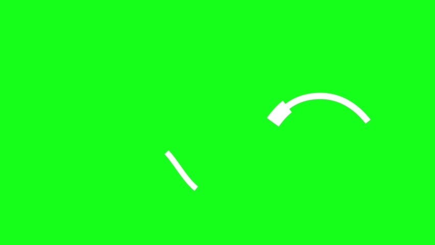 Diagonally Moving Line Animation Green Screen | Shutterstock HD Video #1093128277