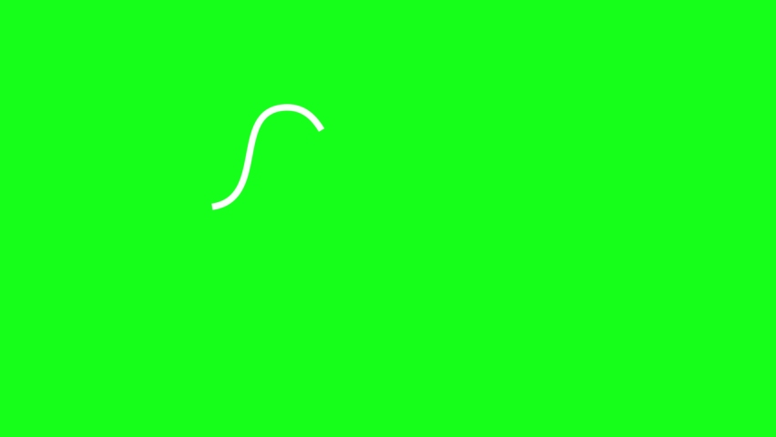Diagonally Moving Line Animation Green Screen | Shutterstock HD Video #1093128291