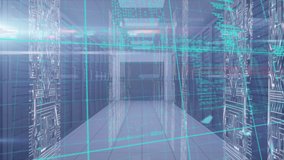 Animation of text and data processing over computer servers. Global computing and data processing concept digitally generated video. - Powered by Shutterstock - Get 15% off with code: PIKWIZARD15