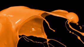 Orange Ink Splash Super Slow Motion - Powered by Shutterstock - Get 15% off with code: PIKWIZARD15