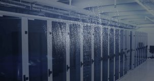 Animation of nft text, data processing over computer servers. Global cryptocurrency, networks, computing, data processing and digital interface concept digitally generated video. - Powered by Shutterstock - Get 15% off with code: PIKWIZARD15