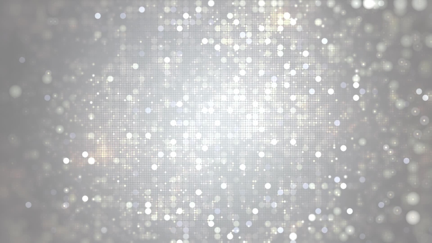 Glittering Silver Bokeh Dots Circle Background Royalty-Free Stock Footage #1093243589