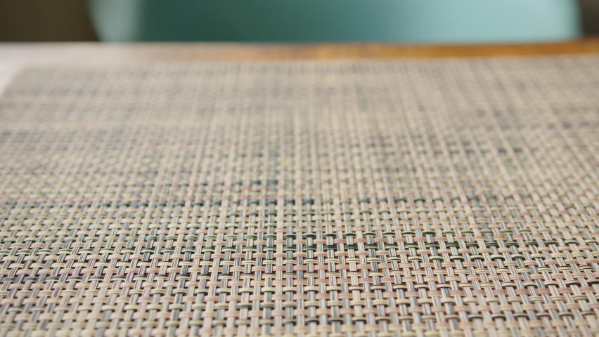 Salad with meat and fresh vegetables decorated with mustard sauce close-up. Natural foods, healthy eating, balanced diet. Beautiful serving dishes in cafe or restaurant.