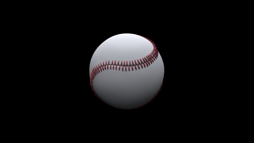 Loop Baseball, clip on transparent alpha channel backgrounds for easy drag and drop. Royalty-Free Stock Footage #1093323469