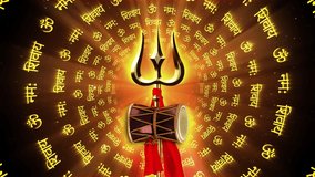 Hindu worship and prayer background animation suited for broadcast, commercials that can be used in Diwali, Dussera, Danteras, Shivratri, Navratri and other Indian Hindu Festival Videos also.