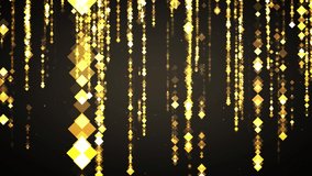 Background animation with glittering particles which can be used for any fashion, party or celebration related videos and presentations,