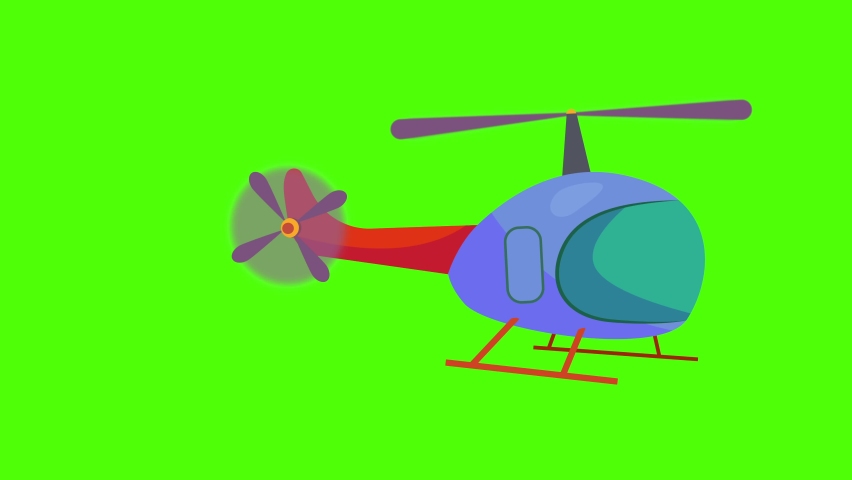 Airplane animation on a green screen background | Shutterstock HD Video #1093365865
