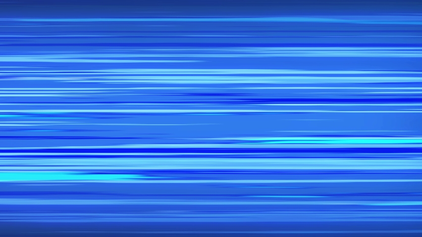 Anime Blue Horizontal Speed Lines - Seamlessly Looping Background Royalty-Free Stock Footage #1093372811