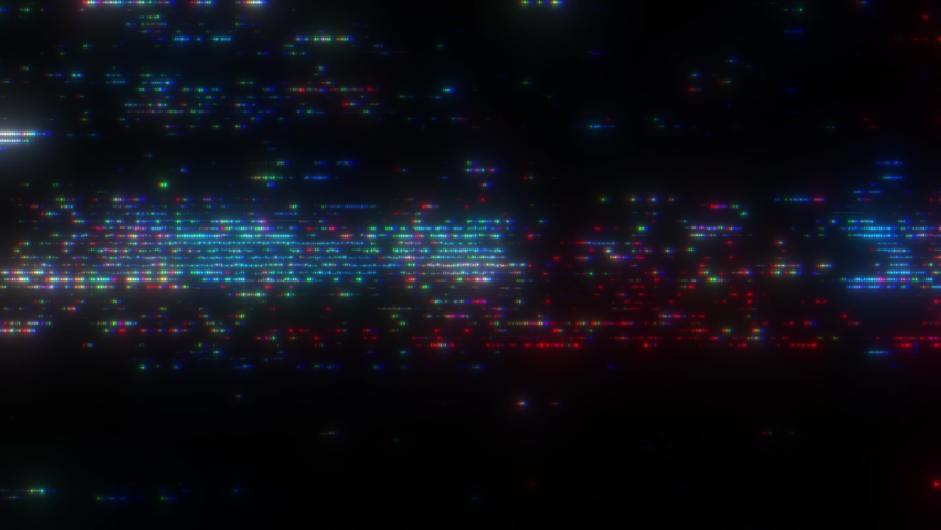 Glow Glitch noise static television VFX. Visual video effects stripes background, CRT tv screen no signal glitch effect Royalty-Free Stock Footage #1093385803