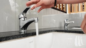 Wash your hands with clean water. Wash your hands properly and correctly to prevent the spread of germs during the COVID-19 pandemic. - Powered by Shutterstock - Get 15% off with code: PIKWIZARD15