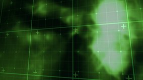 Animation of glowing green flames over grid. global computing, data processing and digital interface concept digitally generated video. - Powered by Shutterstock - Get 15% off with code: PIKWIZARD15