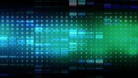 Animation of glowing green spots over flickering rectangles. global computing, data processing and digital interface concept digitally generated video. - Powered by Shutterstock - Get 15% off with code: PIKWIZARD15