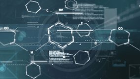 Animation of network of connections and data processing over digital padlock and truck model. Global business digital interface technology and networking concept digitally generated video. - Powered by Shutterstock - Get 15% off with code: PIKWIZARD15