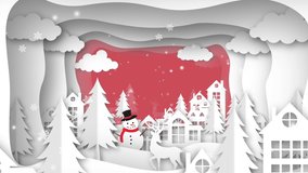 Holidays and Christmas background animation used for Holiday Wishes, Seasonal Greetings, Christmas Greetings or New Year Wishes videos.