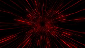Abstract Red tunnel background - red background Vj loop