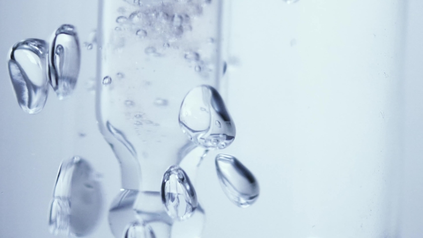 Macro video bubbles Serum, gel bottle with pipette | Shutterstock HD Video #1093492251
