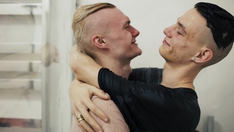 591 Men Showering Together Stock Video Footage - 4K and HD Video Clips