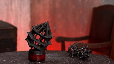 Real Dragon Egg Game Thrones Series Stock Footage Video (100% Royalty