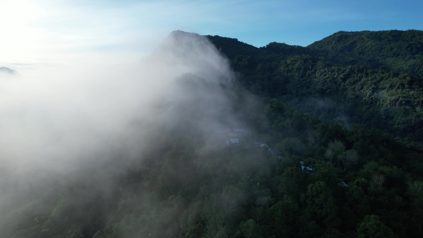 The Mountains and Fjords of Milford Sound and Doubtful Sound, New Zealand. Bengoh Valley, Sarawak.