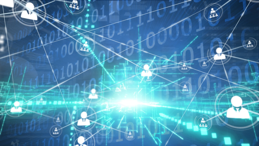 Animation of hand bionic security system over data processing in blue and black space. Global internet security data processing connections and digital interface concept digitally generated video. - Powered by Shutterstock - Get 15% off with code: PIKWIZARD15