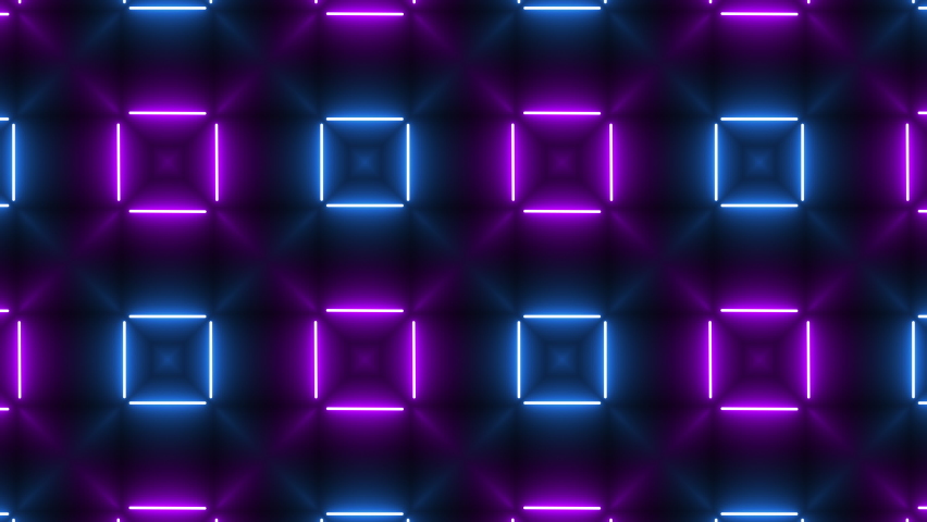 Neon web glowing colorful futuristic broadcast element background purple trendy element smooth blurry creative footage multimedia | Shutterstock HD Video #1093625771