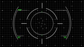 Animation of scope scanning and data processing over grid. Global computing, connections, networks and data processing concept digitally generated video. - Powered by Shutterstock - Get 15% off with code: PIKWIZARD15