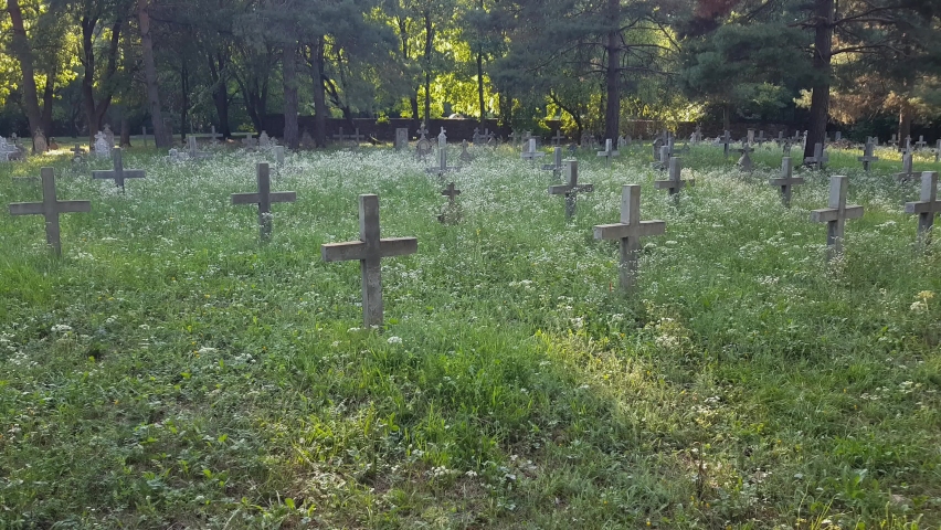 Old military cemetery from the First World War