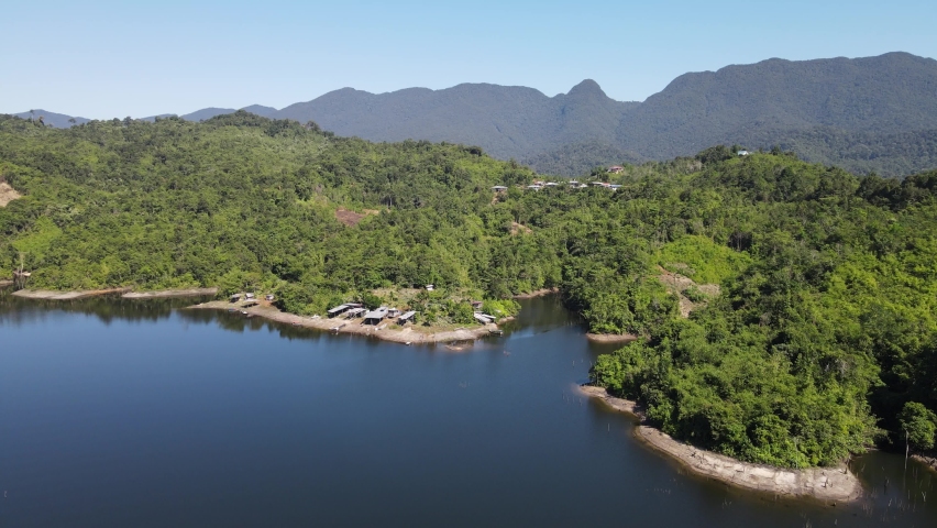 The Mountains and Fjords of Milford Sound and Doubtful Sound, New Zealand. Bengoh Valley, Sarawak.
