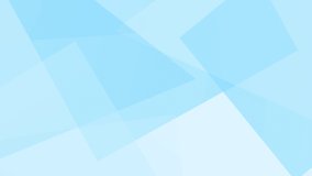 Light blue abstract background with looping animated overlapping geometric shapes - Powered by Shutterstock - Get 15% off with code: PIKWIZARD15