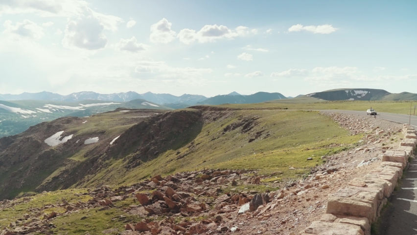 Trail Ridge Road in Rocky Mountain National Park