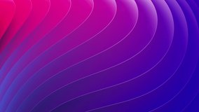 Purple Blue Wavy Modern Seamless Wallpaper Backgrounds 3 in 1 video. Liquid Gradients Digital Creative Design. Set of Bright Waves Popular Colors Backdrops Looped 3d Animation. 4k UHD 3840x2160.