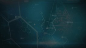 Animation of binary coding and medical data processing over fingerprint biometric scanner. Cyber security and medical research technology concept - Powered by Shutterstock - Get 15% off with code: PIKWIZARD15