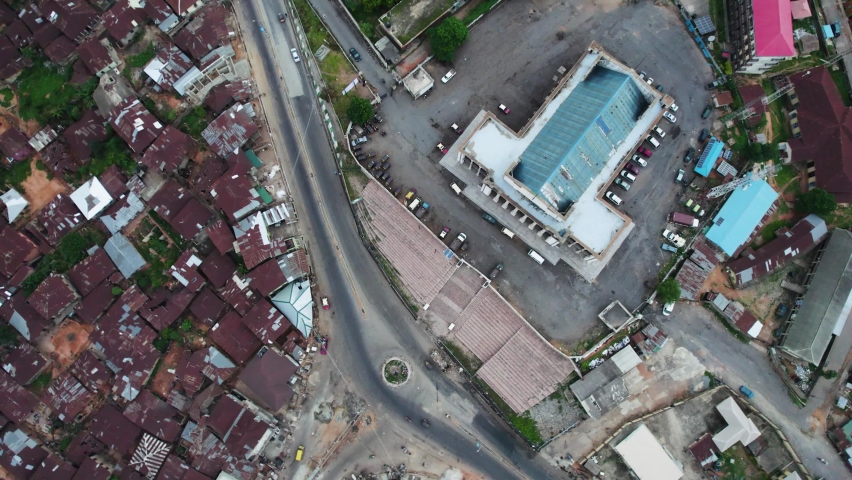 Aerial Shot of Mapo Hall Ibadan