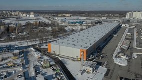Buildings of the logistics center. transport logistics modern center of trade and delivery of goods - Powered by Shutterstock - Get 15% off with code: PIKWIZARD15