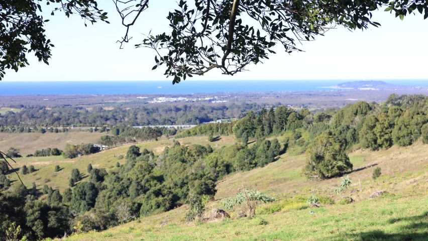 View of Byron Bay from St Helena lookout
