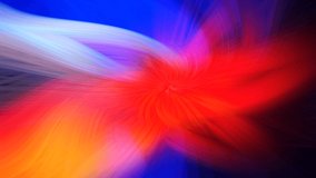 Colorful abstract liquid marble texture, fluid art. Very nice abstract blue red design swirl background video. 3D Animation