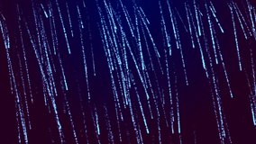 Glowing Meteor Showers Background Loop