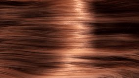 Super Slow Motion Shot of Waving Brown Hair at 1000 fps.