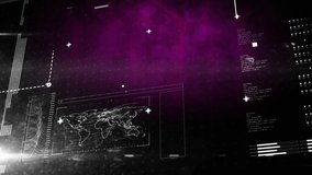 Animation of data processing over qr code. Global business and digital interface concept digitally generated video. - Powered by Shutterstock - Get 15% off with code: PIKWIZARD15