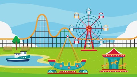 89 Cartoon Roller Coaster Stock Video Footage - 4K and HD Video Clips |  Shutterstock