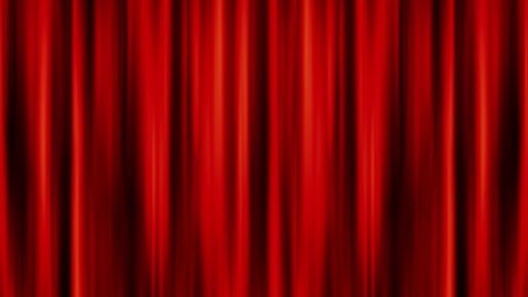 Red Curtains Opening and Closing Transition on Green Screen - Red Curtains Opening and closing 4K animation Package : vidéo de stock