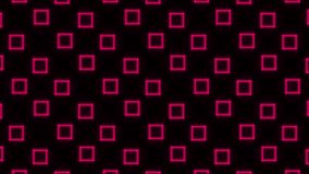 Animated square pattern black background