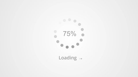 Loading Screen White Gradient Background Loading Stock Footage Video ...