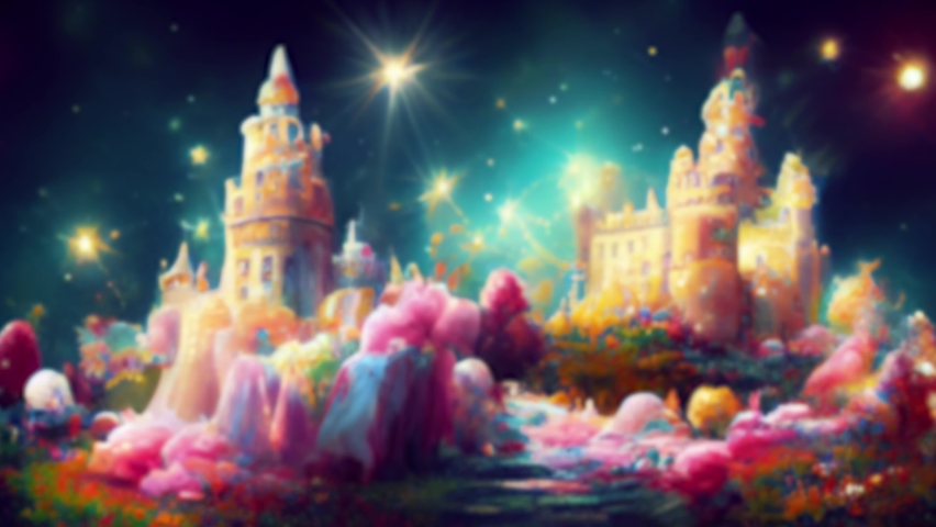 Fantasy background. Story. Fairy tale. Royalty-Free Stock Footage #1094139415