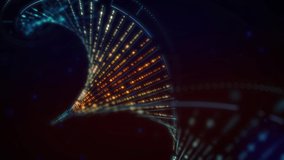 Scientific inspection of the human DNA evolution. Scientific examination of the DNA double helix evolution. Microscope investigating the evolution of DNA for scientific research. Biology. - Powered by Shutterstock - Get 15% off with code: PIKWIZARD15