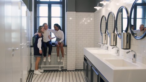437 School bathroom Stock Video Footage - 4K and HD Video Clips | Shutterstock