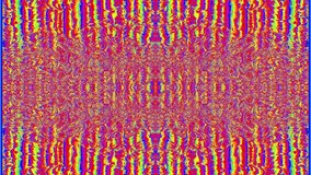 Psychedelic Illusionary Pattern Combination. Flowing fantasy kaleidoscope. Magical movements mix for web, tv show 4k resolution.