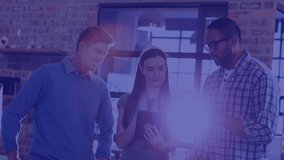 Financial data and graphs over dice against blue background finance and american concept. Global business connections digital interface and technology concept digitally generated video. - Powered by Shutterstock - Get 15% off with code: PIKWIZARD15