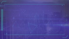 Animation of network of connections over world map. Global connections technology and digital interface concept digitally generated video. - Powered by Shutterstock - Get 15% off with code: PIKWIZARD15